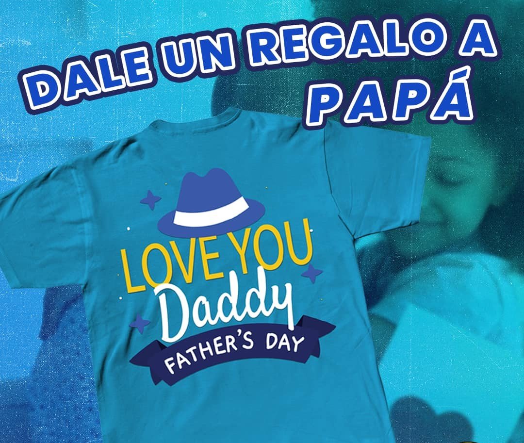 Dale un regalo a Papá — Camisetas personalizadas Día del Padre